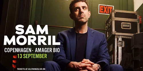 Sam Morril - 13. september - Amager Bio