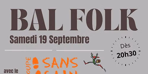 Bal Folk GSG + 1ere partie