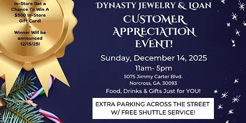 Dynasty Pawn Annual Customer Appreciation Event