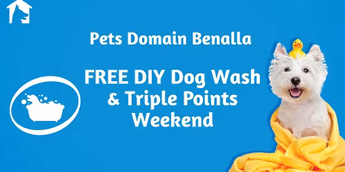 FREE DIY Dog Wash & Triple Points Weekend