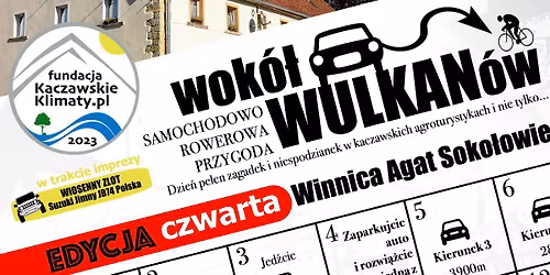 Edycja czwarta - Wok\u00f3\u0142 Wulkan\u00f3w - Przygoda Samochodowo Rowerowa