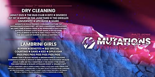 Mutations Festival 2025 - Friday