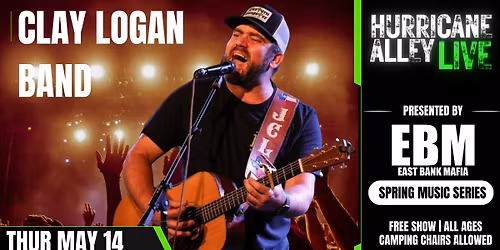 Hurricane Alley LIVE Presents: Clay Logan Band