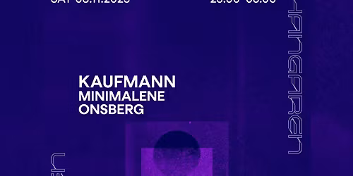 Kaufmann, MiniMalene, OnsBerg