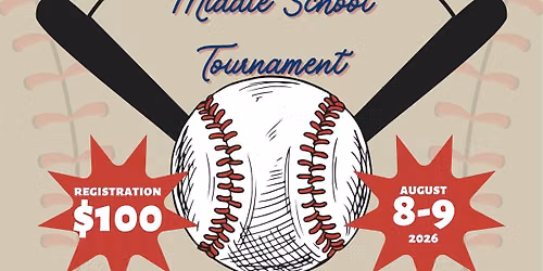 Monroe County Middle School baseball tournament