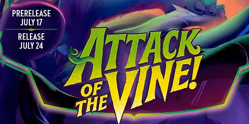 Disney Lorcana Attack of the Vine PRE release