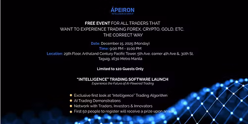 FREE FOREX EVENT FOR ALL TRADERS