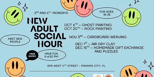 New Adult Social Hour (N.A.S.H) (Ages 18-25)