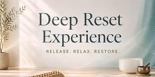 Deep Reset Experience: Wooden Pillow + Sound Bath