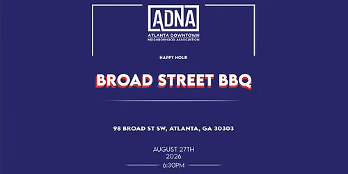 August Happy Hour: Broad St. BBQ