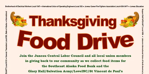 Juneau Central Labor Council Thanksgiving Food Drive