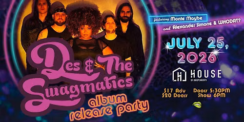 DES & THE SWAGMATICS - Asbury Park, NJ