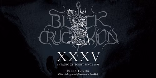 BLACK CRUCIFIXION 35 v + Vin\u0101yakas