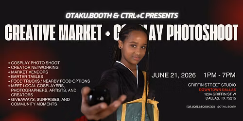 CTRL+C Magazine Creator Market + Cosplay Photoshoot