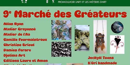 9\u00e8me march\u00e9 des cr\u00e9ateurs 2025