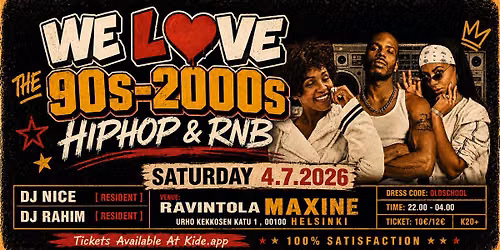 We L\u2764\ufe0fve The 90s-2000s HipHop & RnB At Maxine