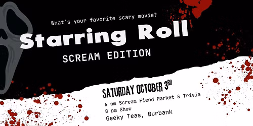 Starring Roll: Scream