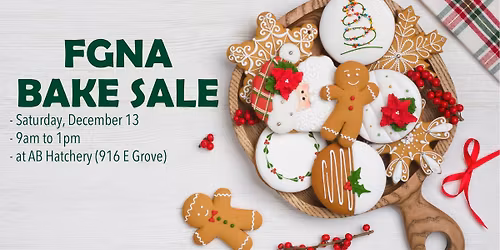 FGNA's Annual Bake Sale