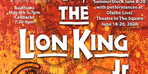 Auditions for Lion King Jr