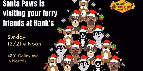 \ud83c\udf85 Santa Paws is Coming to Hank's for a Tail-waggin' Good Time \ud83d\udc15