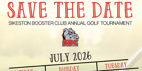 ANNUAL SIKESTON BOOSTER CLUB GOLF TOURNAMENT