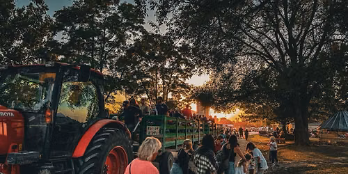 Fall Night on the Farm