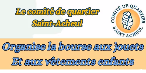 bourses aux jouets et v\u00eatements enfants