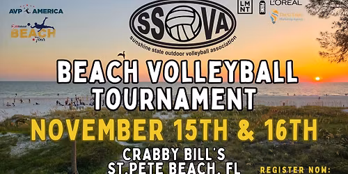 SSOVA's Crabby Bill's, Beach Volleyball Tournament