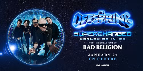  The Offspring: SUPERCHARGED Worldwide In \u201926