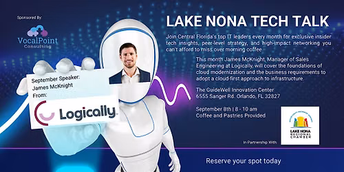 Tech Talk at Lake Nona, Sponsored by VocalPoint Consulting