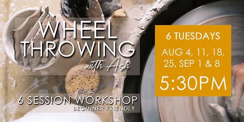 Wheelthrowing with Ash