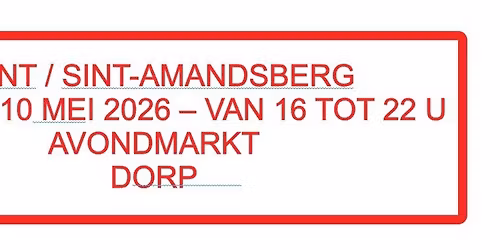 Avondmarkt Sint-Amandsberg - Antwerpsesteenweg