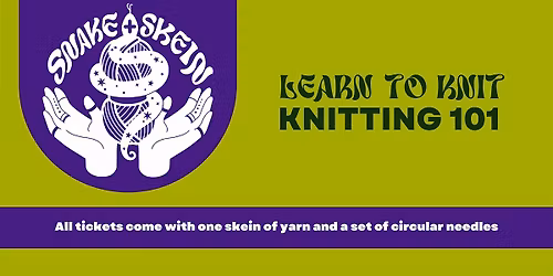 Learn to Knit: Knitting 101