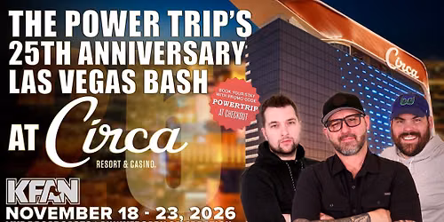 The Power Trip's 25th Anniversary Las Vegas Bash