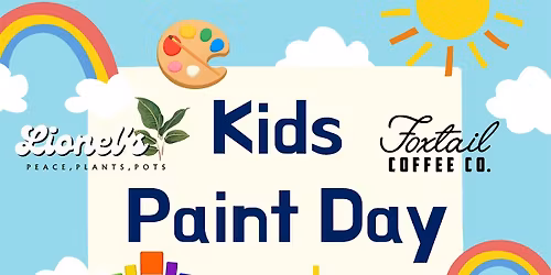 Kids Paint Day - Paint with Superheroes @ Foxtail Longwood