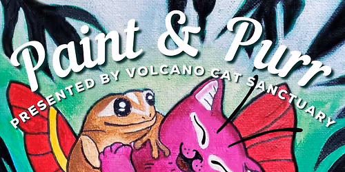 Paint and Purr November Event at One Gallery