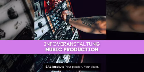 Infoveranstaltung Music Production SAE Institute Berlin