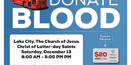 Light The World (Blood Drive) - Lake City Location