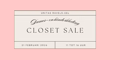 Closet sale \ud83e\udd0d