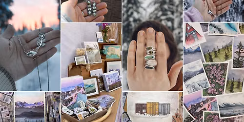 Artist Pop-Up! Robin Farmer Art & Linnea Boreal Silverworks