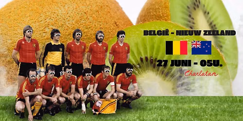 WK OP GROOT SCHERM - Belgi\u00eb vs Nieuw-Zeeland