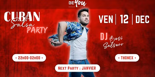 BEYOU PARTY - SOIR\u00c9E SALSA CUBAINE - DJ BESI SALSERO