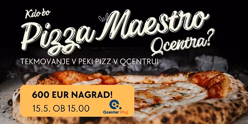\ud83c\udf55PRVI PIZZA MAESTRO QCENTRA \ud83c\udf55