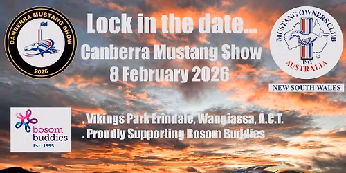 Canberra Mustang Show 2026