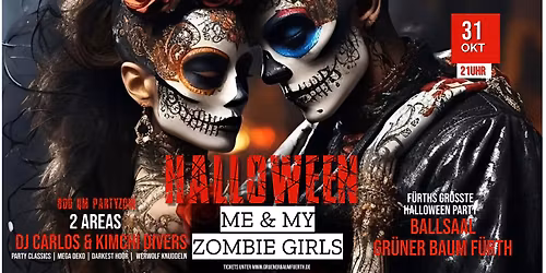 \ud83c\udf83 ME & MY (ZOMBIE) GIRLS \ud83c\udf83 HALLOWEEN @ GR\u00dcNER BAUM