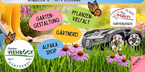 Gartentage G\u00e4rtnerei Viehb\u00f6ck : Sch\u00f6nau