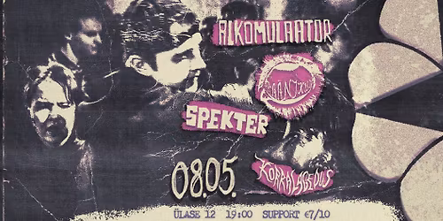 8.05 - ALKOMULAATOR, SPEKTER, KORRALAGEDUS, PR\u00c4\u00c4NIKUD
