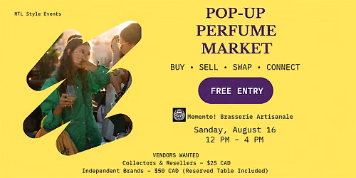 Pop-Up Perfume Market