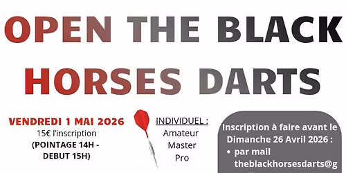 Open The Black Horses Darts