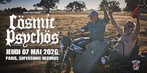 Cosmic Psychos \ud83c\udf7a Supersonic Records, Paris 